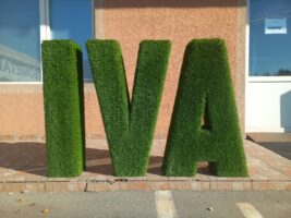 Slova i oblici od veštačke trave